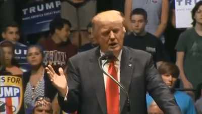 Hey Bernie, get your
people in line, Bernie. - Trump: The Art of the Insult