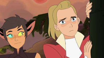 Hey, bet I can still
beat you to the forge. - She-Ra and the Princesses of Power