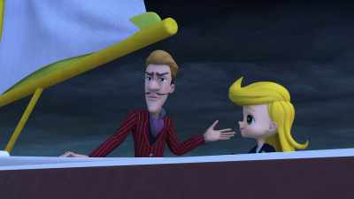 Hey! Black cloud!
You're annoying my princess! - Rainbow Rangers