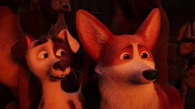Hey, boss, when are you going out on the field to fight? - The Queen's Corgi