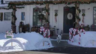 Hey, bud.
What are you doing out here? - Christmas with the Campbells