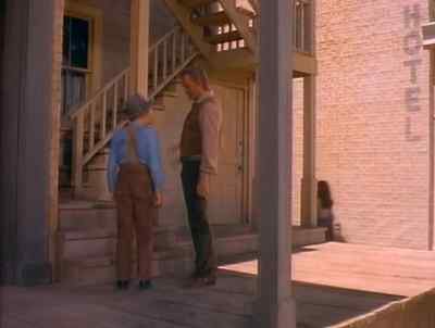 Hey Bud, why don't you go on up
and get yourself washed
for supper, huh? - A Gunfight