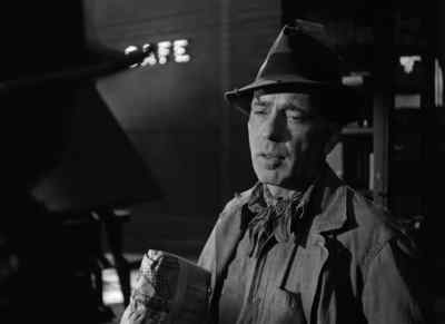 Hey, buddy, will you stake
a fellow American to a meal? - The Treasure of the Sierra Madre