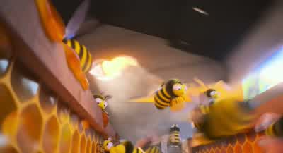 Hey. Busy bee. Aw. Pomodoro! - Despicable Me 4