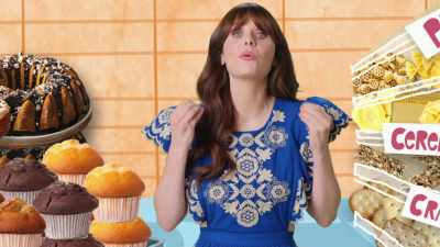 Hey, by the way, I've been
looking for years - What Am I Eating? With Zooey Deschanel