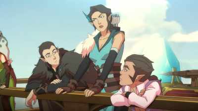 Hey, by the way,
why are you both whispering - The Legend of Vox Machina