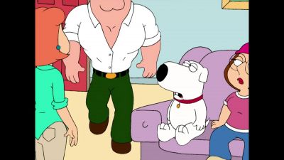 Hey you can't just walk in here without Holy crap it's Peter - Family Guy