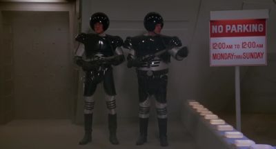 Hey you can't park here - Spaceballs