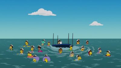 Hey, my cappuccino head. - The Simpsons