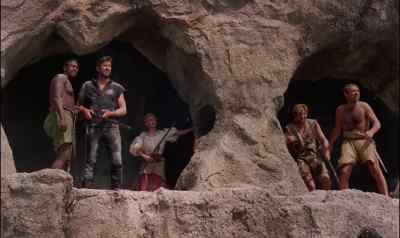 Hey, Captain, look! It's sinking. - Mysterious Island