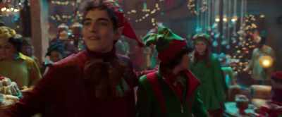 Hey, check it out. He made these. This
guy's a regular Elf Saint Laurent. - The Naughty Nine