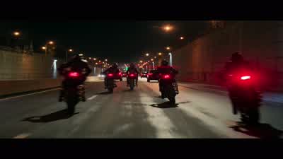 Hey. Check those bikes. Coming up on our right and our left. - Teenage Mutant Ninja Turtles: Out of the Shadows