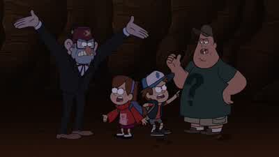 Hey! Cheer up, fellers! I fixed your lantern! - Gravity Falls