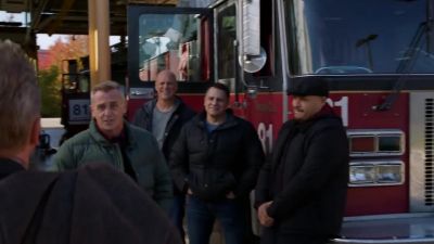 - Hey, we cleared it
with Chief, - Chicago Fire