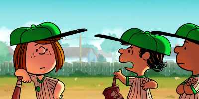 Hey, Coach,
do we really have to play here? - Snoopy Presents: It's the Small Things, Charlie Brown