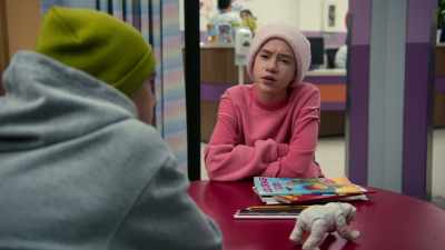 Hey, Coco,
this guy wants a unicorn on his face. - Life by Ella