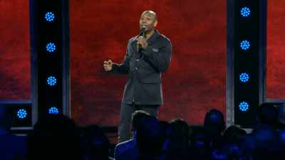 Hey, come on, guys.
Let's all get together for a picture." - Dave Chappelle: The Age of Spin