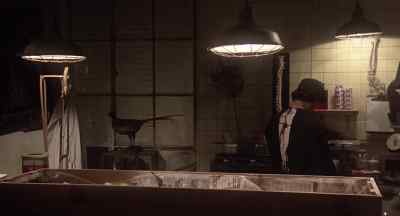 - Hey, Cosmo.
- Hey. What's buzzing, Victor? - Paradise Alley