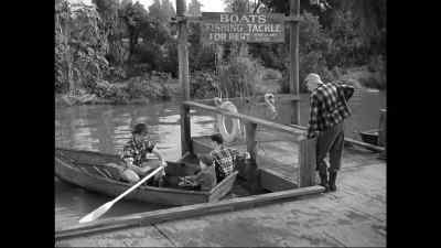 Hey dad, can I oar it out? - Leave It to Beaver