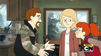 Hey, Dad!
Hey, you. - Infinity Train