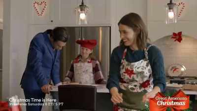 Hey, Dad, why don't you come and
help us finish these cookies? - The Great Christmas Switch