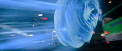 Hey! Dangerously weaving through traffic is my thing! - Sonic the Hedgehog 3