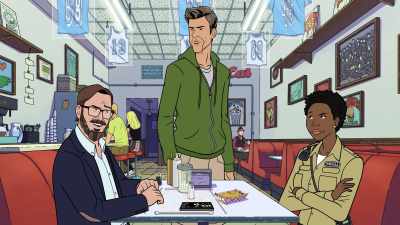 Hey, David, instead of living
with your parents, - Dicktown