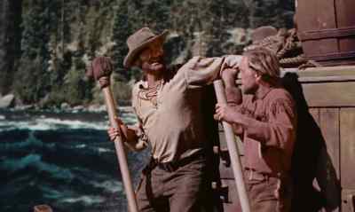 - hey, davy, look out!
There's a rock dead ahead. - Davy Crockett and the River Pirates