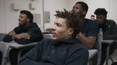 Hey, dawg,
you were 11 for 26 with layups. - Last Chance U: Basketball