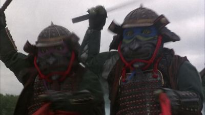 Hey where did we get these clothes - Teenage Mutant Ninja Turtles III