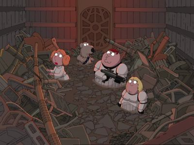 Hey, did you hear something? - Family Guy