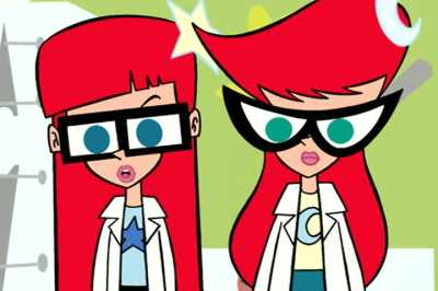 Hey, did either of you
see the container - Johnny Test