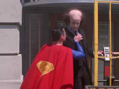 Hey, didn't you hear that?
Man, you are a cold fish. - Lois & Clark: The New Adventures of Superman