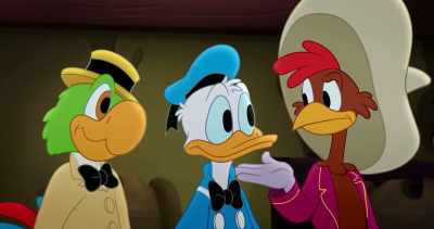 Hey, didn't that sleazy lawyer
say something about us - Legend of the Three Caballeros