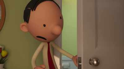 Hey! Didn't this
door used to lock? - Diary of a Wimpy Kid: Rodrick Rules