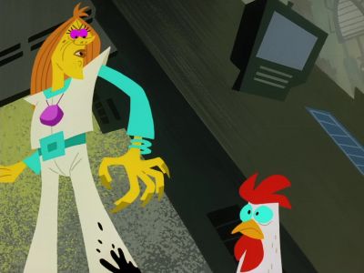 Hey, you dirty chicken! - Samurai Jack