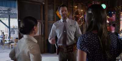 Hey, do you mind taking Augie
and Stella home to the ranch later? - Walker