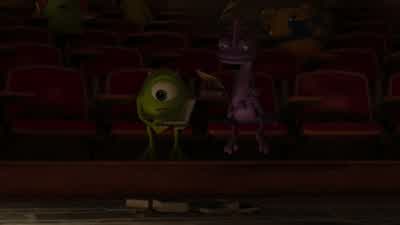 Hey. Do you mind? Don't mind at all. - Monsters University