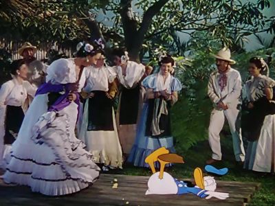 Hey Donald you are what they say off the cob - The Three Caballeros