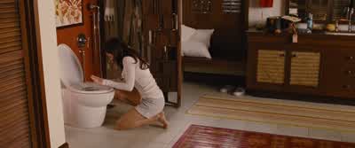 BellaHey don't come in hereYou don't need to see thisIn sickness and health rememberIt must have been the chickenCould you grab my bagWhat is itHow many days has it been since the weddingFourteen WhyWill you tell me what's going onI'm lateMy period it's - The Twilight Saga: Breaking Dawn - Part 1