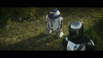 Hey. Droid. Hey. Don't shut off. Wake up. - The Book of Boba Fett