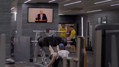 Hey, Eeyore, is that your
client over there on leg press? - American Horror Story