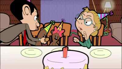 - Hey! Eh!
- Ow! - Mr. Bean: The Animated Series