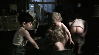 Hey Eugene look at my bum Ooh Malachy stop showing your bum - Angela's Ashes