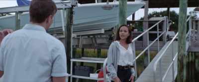 Hey, Eve, out there
when I asked about your dad-- - Breakwater