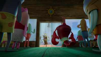 Hey, everybody! It's raining Phase Ones! - Saving Bikini Bottom: The Sandy Cheeks Movie
