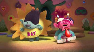 Hey everybody why don't we just take a cool five - Trolls Holiday