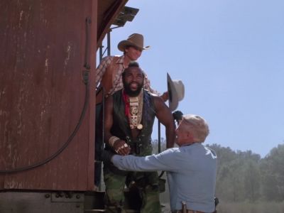 Hey, Face,
take my hat for a minute. - The A-Team