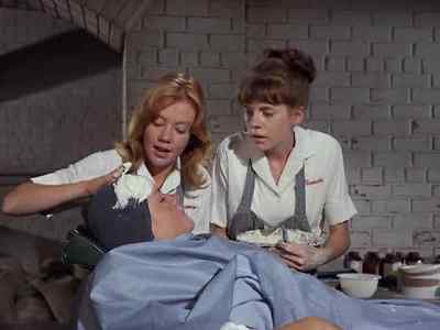 - Hey, it feels awful!
- Quiet please, or we'll crack. - The Trouble with Angels