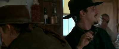 HEY, FELLAS, I DON'T THINK
THIS BUM KNOWS WHERE HE IS... - In a Valley of Violence